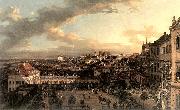 BELLOTTO, Bernardo View of Warsaw from the Royal Palace nl USA oil painting artist